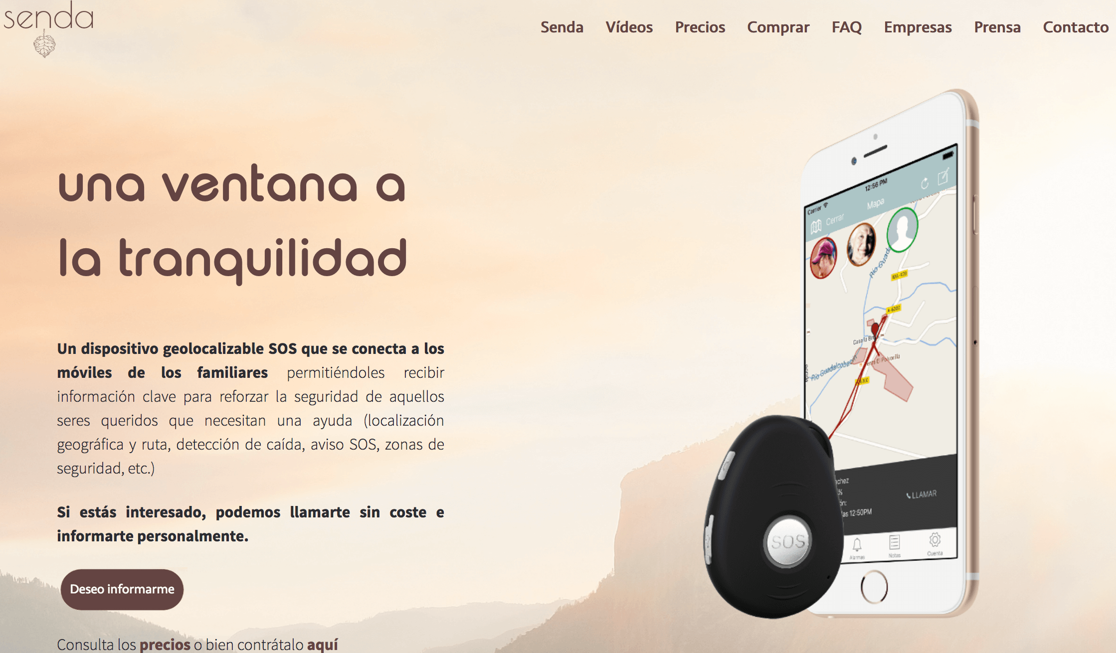 Os mostramos la nueva web de Senda