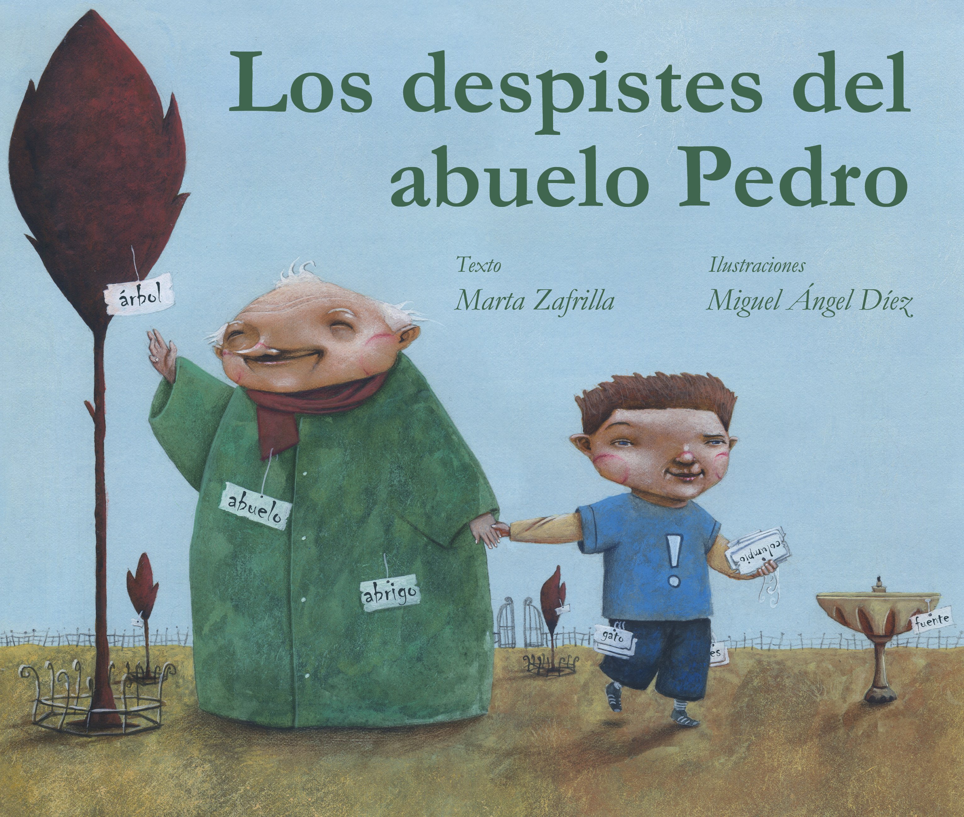 Livro "Los despistes del abuelo Pedro"